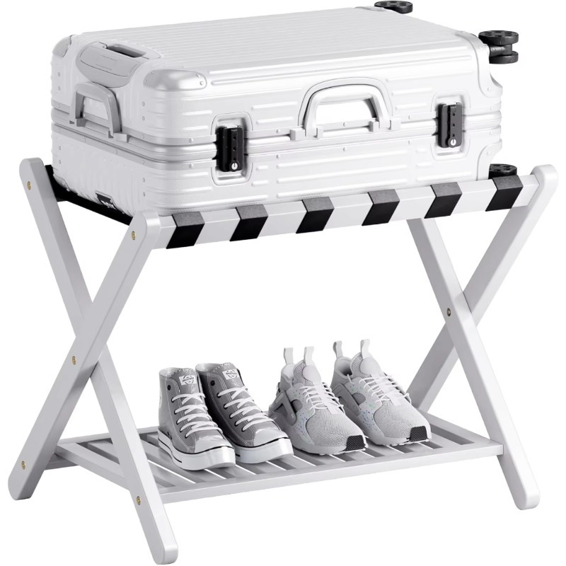 Sustainable Living Design - Modern Double Suitcase Stand Foldable Luggage