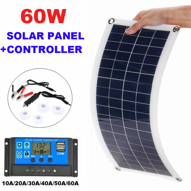 Solar Panel Solar Charger 100W - огляд і ціна Solar Charger Panel Foldable