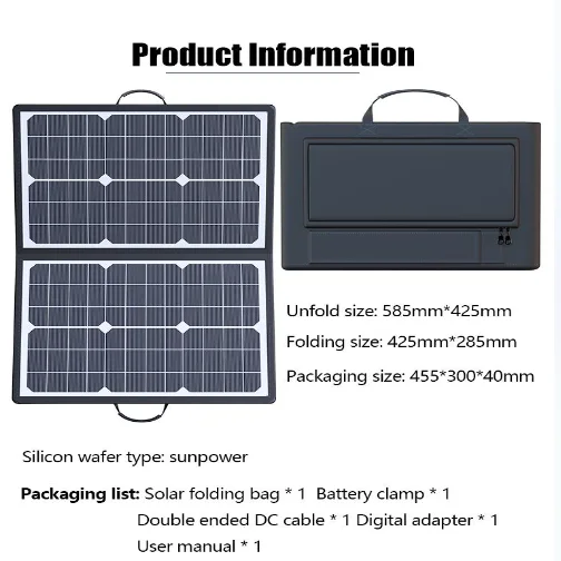 1000W Foldable Solar Panel,18V - огляд і ціна Solar Charger Panel Foldable