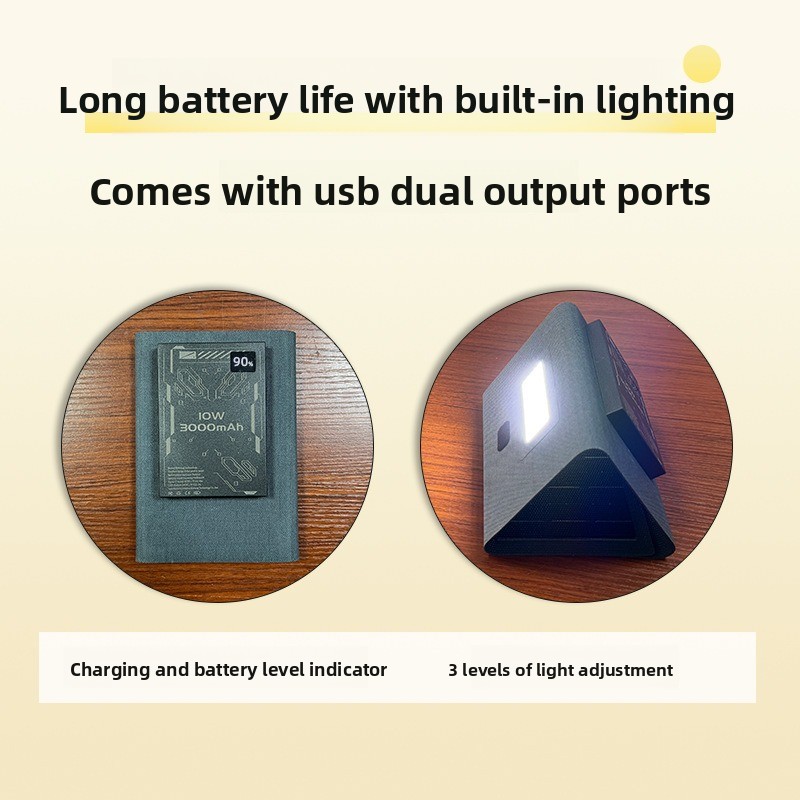 Foldable Solar Panel Charger P - огляд і ціна Solar Charger Panel Foldable