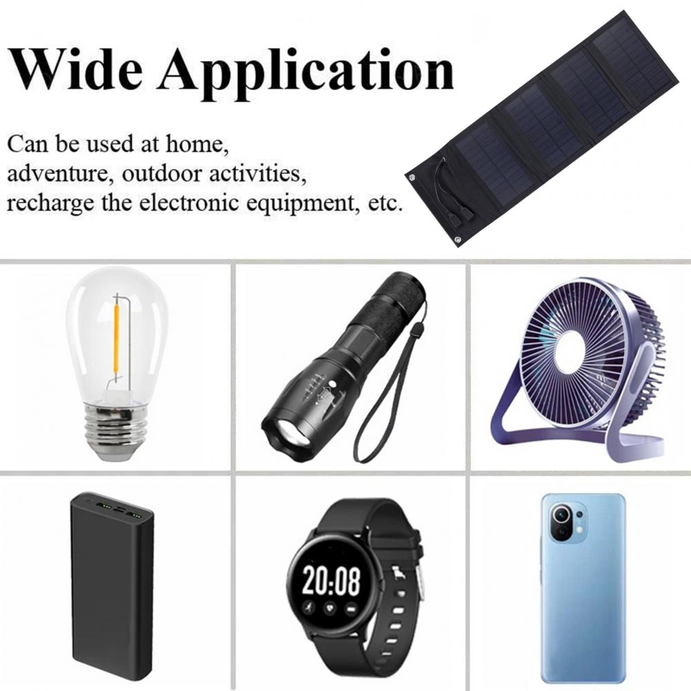 Lightweight Solar Panel Foldab - огляд і ціна Solar Charger Panel Foldable