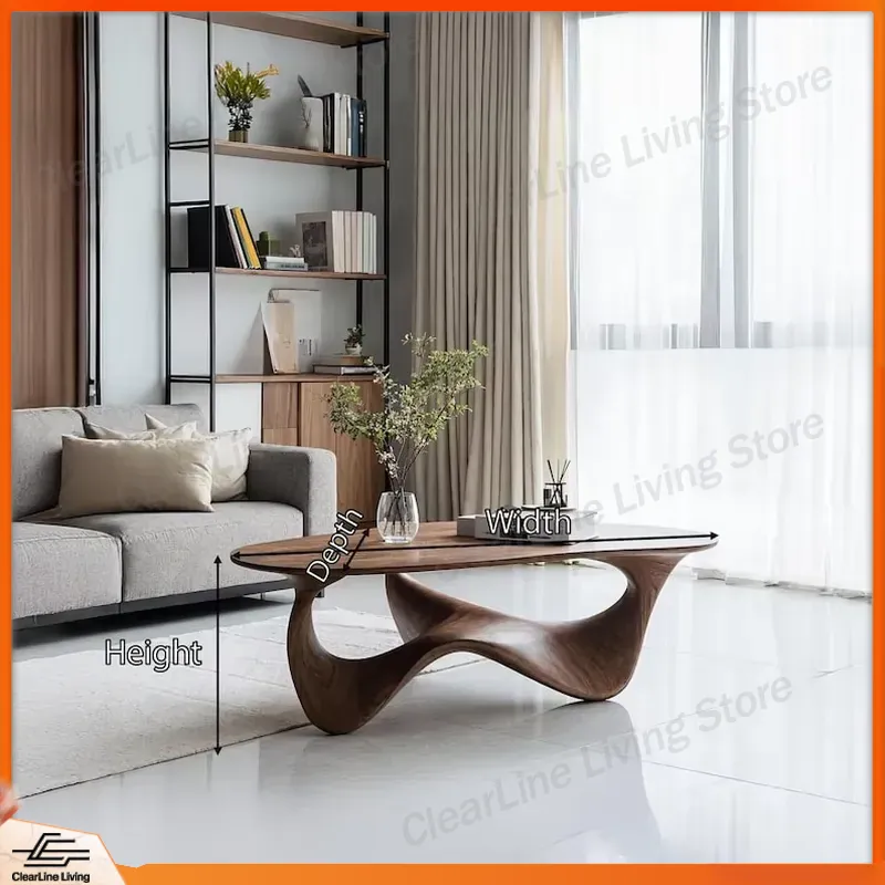Modern Solid Wood Coffee Table - огляд і ціна Sustainable Living Design