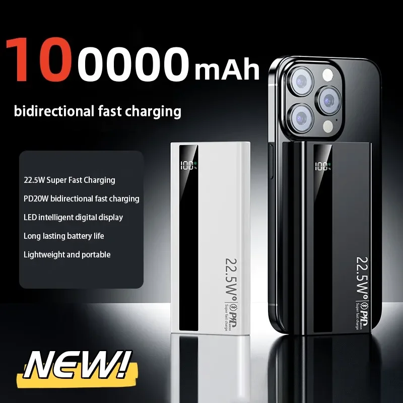 20000mAh Power Bank Fast Charg - огляд і ціна Solar Charger Panel Foldable